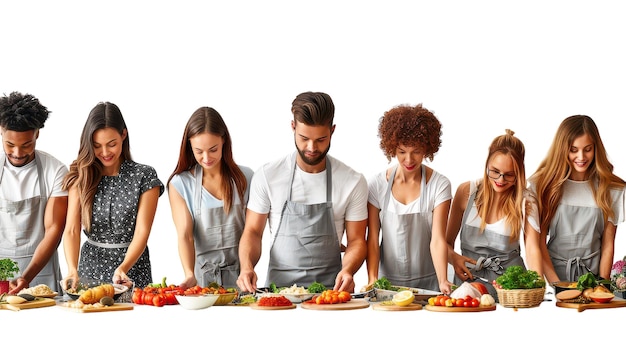 Zadowoleni kucharze w kuchni